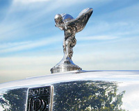Rolls Royce à pleine charge
