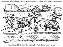 Transports alternatifs au rythme de la plage