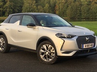 DS 3 Crossback E-Tense : les premières images de l'essai en direct + impressions de conduite