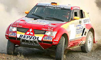 Stéphane peterhansel remporte le rallye Optic 2000