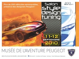 Musée de l'Aventure Peugeot : le Salon Style Design Tuning à la rentrée