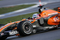 F1 : Adrian Sutil et Spyker gardent leur point