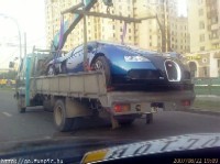 Veyron : la prochaine fois, elle sera mieux garée c’est sûr !