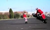 Stunt: Jorian Ponomareff en mode Noël (vidéo)