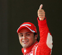 Massa chez Ferrari jusqu'en 2010