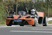 Future KTM X-Bow en test sur le Ring' !