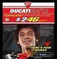 Moto GP - Ducati: Un concessionnaire américain a déjà intégré Valentino Rossi