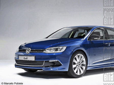 Voici la Volkswagen Golf 7