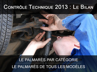 Contrôle technique 2013 : le bilan global et le palmarès complet par voiture
