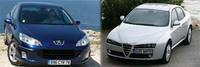 Alfa Romeo 159 VS Peugeot 407, le derbi