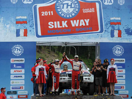 Holowczyc vainqueur du Silk Way Rally