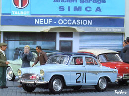 Miniature : 1/43ème - SIMCA Aronde P60 Montlhéry