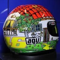 Moto GP - San Marin D.2: Un casque du pays pour Rossi