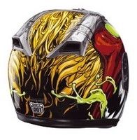 Pour tous les "styles"... sauf discrets: la gamme de casque Icon...
