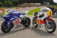 Agostini roulera sur la M1 de Rossi lors des « 200 Miglia di Imola » les 1, 2 et 3 Octobre 2010.