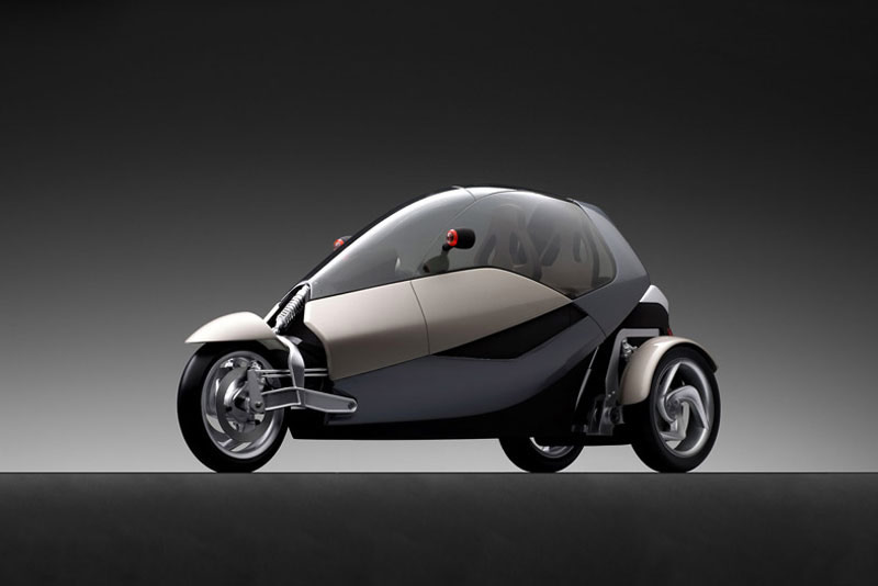 Clever : le véhicule à trois roues intelligent