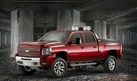 SEMA Show : Chevrolet HD Crew Z71 Big Red