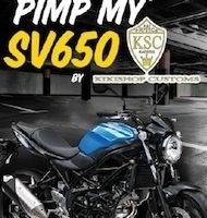 Jeu: Suzuki, Pimp my SV650 avec KSC