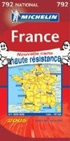 Cartes Michelin: toutes en plastique.