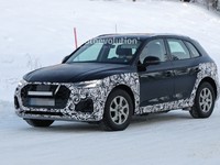 L'Audi Q5 restylé en classe de neige
