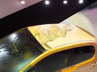 Vidéo en direct de Genève 2014 - Peugeot 108 Tatoo Concept : démonstratif