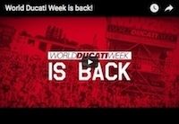 World Ducati Week 2016: une vidéo comme mise en bouche