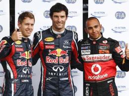 F1-GP d'Allemagne: Webber ne perd pas le Nür' !