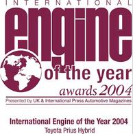 Le système hybride de la Prius élu "Moteur International de l'année 2004"