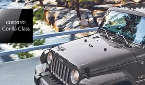 Le Jeep Wrangler adopte un pare-brise similaire à une vitre de smartphone