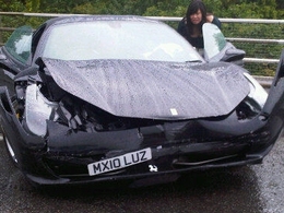 Ferrari 458 Italia : encore une de moins