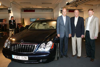 Une Maybach pour Juan Carlos 1er