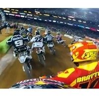 Vidéo - SX : la course de James Stewart en caméra embarquée
