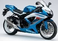 Nouveaux coloris pour la 600 GSX-R 2009