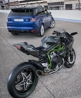 Partenariat marketing entre Kawasaki France et Land Rover France