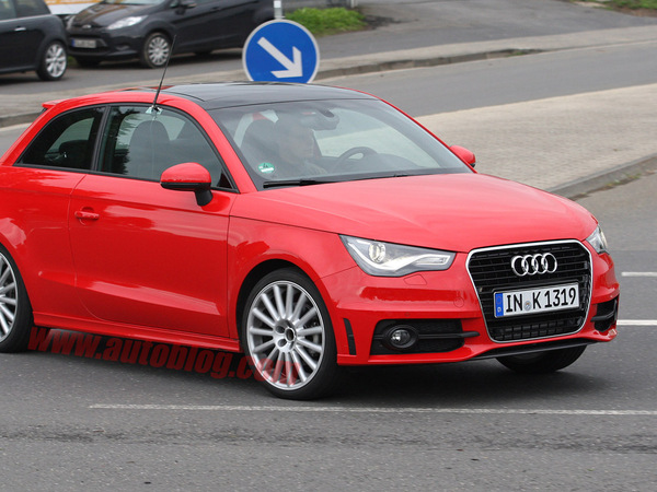 La future Audi S1 surprise en test