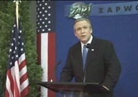 USA : George W. Bush soutient un projet écologique