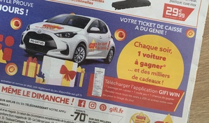 Gifi a une curieuse façon de faire gagner des voitures !
