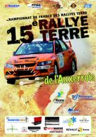 Bryan Bouffier au Rallye Terre de l'Auxerrois