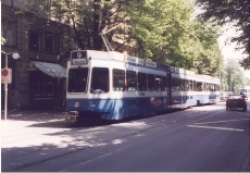 Zurich refourgue ses vieux tramways à l'Ukraine