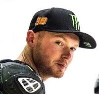 Bradley Smith aux Bikers Classic sur une Yamaha 500 2 temps.