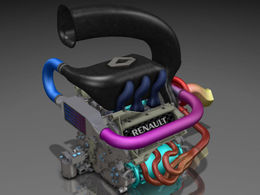 F1 - 1ère image du futur V6 Renault