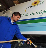 L'huile végétale serait dangereuse pour votre moteur.