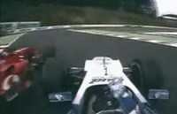 La leçon de pilotage: Quand Montoya dépasse Schumi...