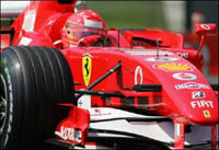 Michael Schumacher décroche le record de la piste