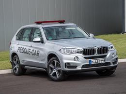 BMW : le X5 hybride rechargeable, "rescue car" en Formule E
