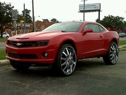 Overdose de bling bling pour une Chevrolet Camaro