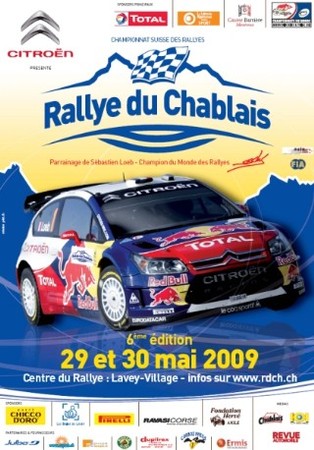 Sébastien Loeb inscrit au Rallye du Chablais