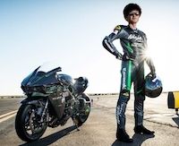 Kawasaki: la Ninja H2R à la "Bonneville Speed Week"