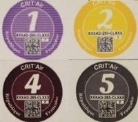 Crit'air: une vignette en fonction du caractère polluant de votre deux-roues...