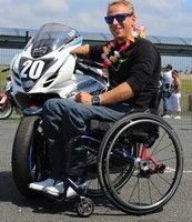La première épreuve handisport moto, c'est ce week end sur le circuit Carole.